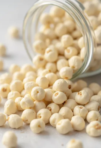 Grãos de pimenta branca e pimenta branca moída em taças rústicas sobre madeira