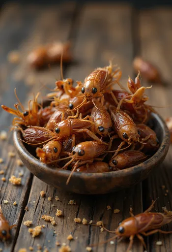 Carne de grilo fresca preparada para culinária
