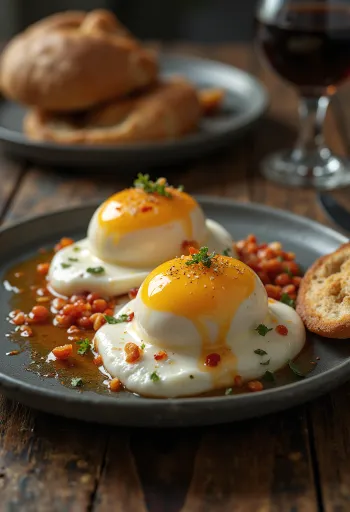Çılbır Clássico com iogurte de alho e manteiga de colorau