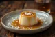 Panna cotta de caramelo salgado em copo