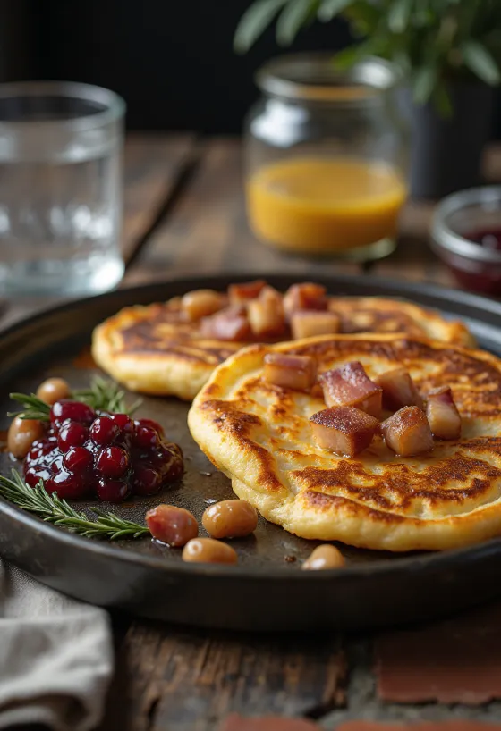 Fläskpannkaka dourada