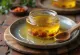 Ghee com chili, manteiga clarificada em molho picante