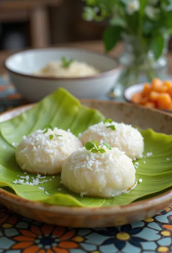 Mont Let Pouk – bolo tradicional birmanês cozido a vapor