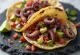 Tacos de Pulpo servidos