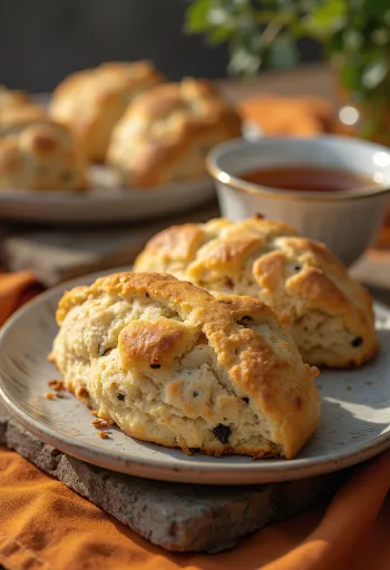 Scone de linhaça