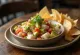 Ceviche Mexicano, servido fresco com tortilhas chips