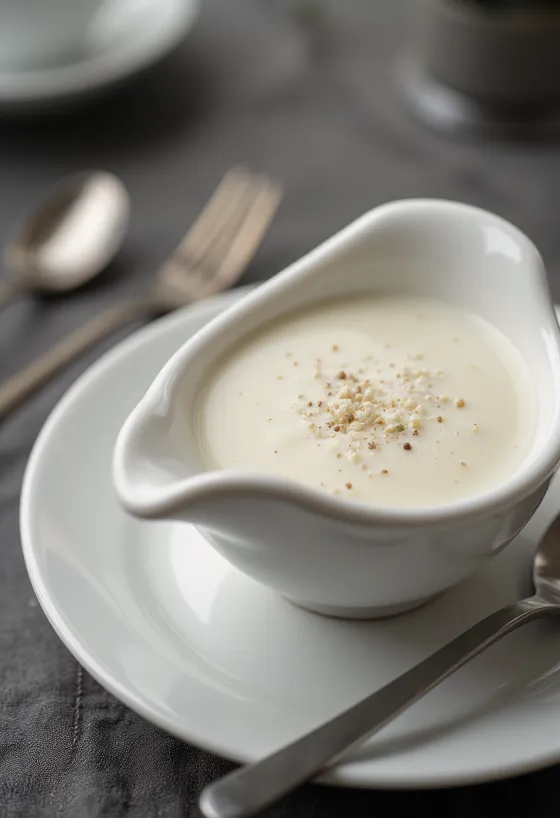 Molho de Alecrim com Natas servido