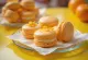 Macarons com licor de laranja