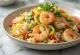 Arroz de gambas servido