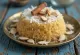 Halva com coco ralado servido