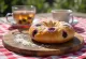 Bagel caseiro com amoras e baunilha