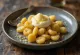 Gnocchi com sabayon servido