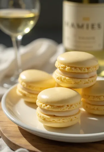Macaron com sabayon