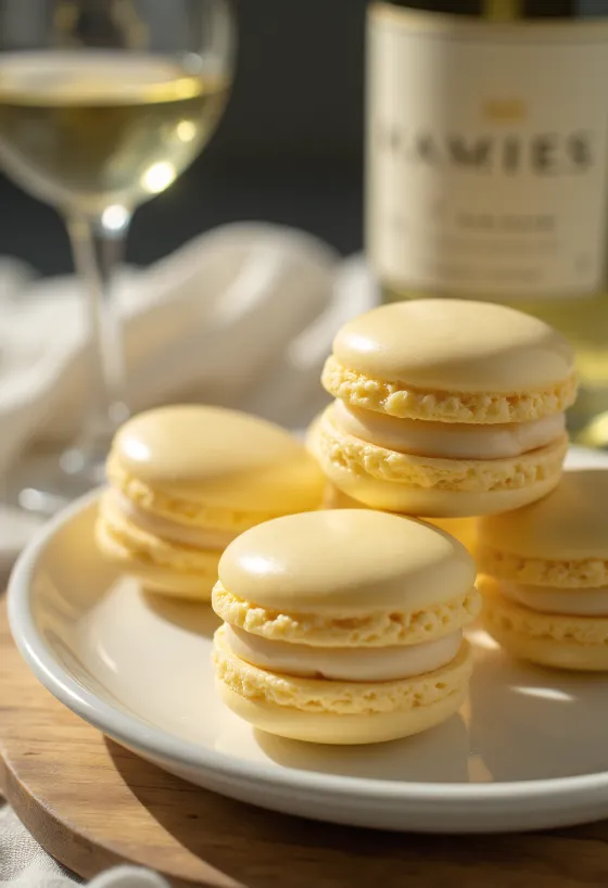 Macaron com sabayon