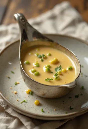 Molho de pimenta cremoso sobre carne grelhada