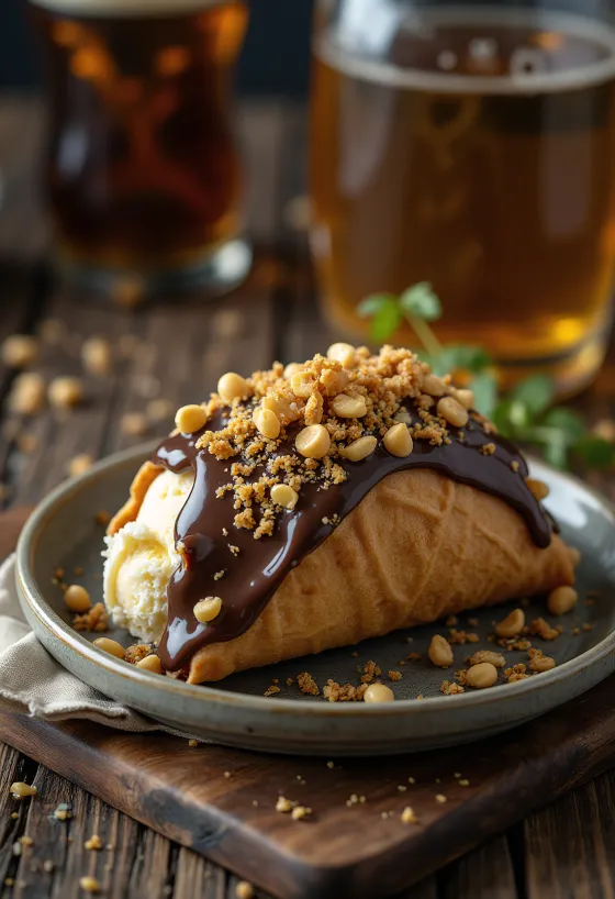 Choco Taco servido